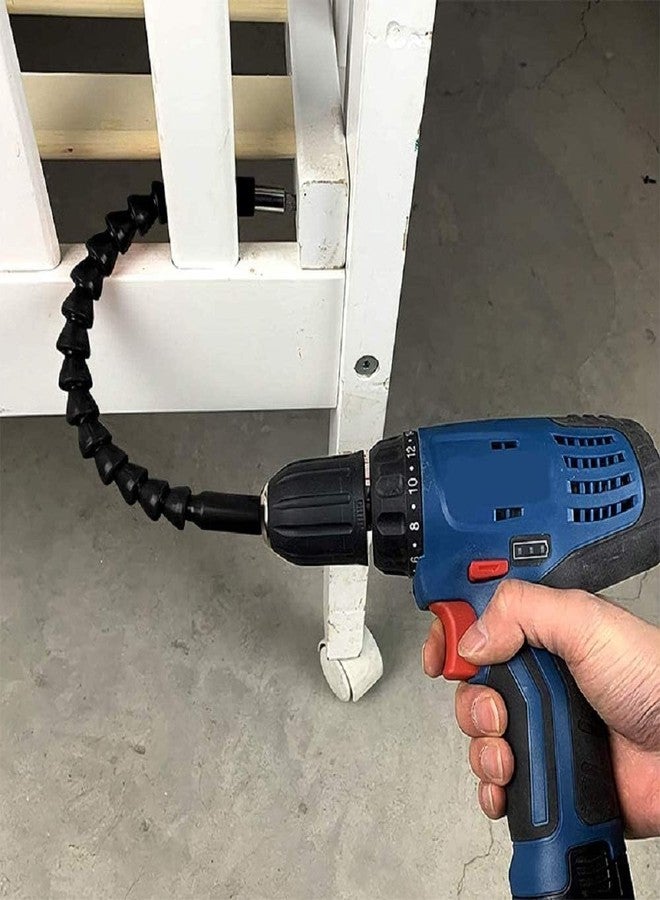 Inditrust مجموعة رؤوس مفكات براغي مرنة من إنديترست، مقاس التمديد 1/4 بوصة، مجموعة رؤوس مفكات براغي (21 قطعة) - Image 2